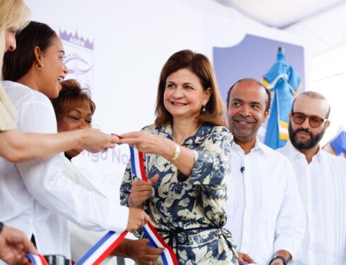 Raquel Peña entrega remozados parques en Santo Domingo Norte y mejoras del Seminario Redemptoris Mater