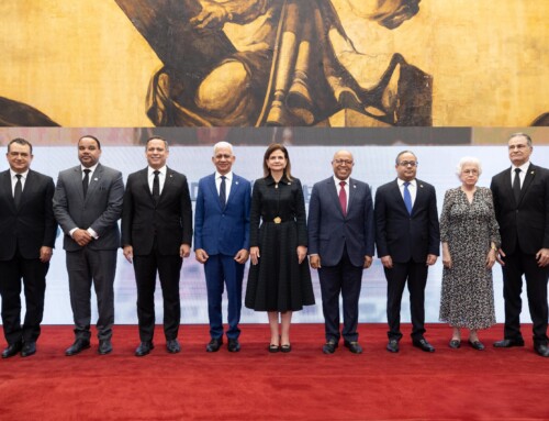 Raquel Peña encabeza acto de rendición del Congreso Nacional junto a presidentes del Senado y la Cámara de Diputados