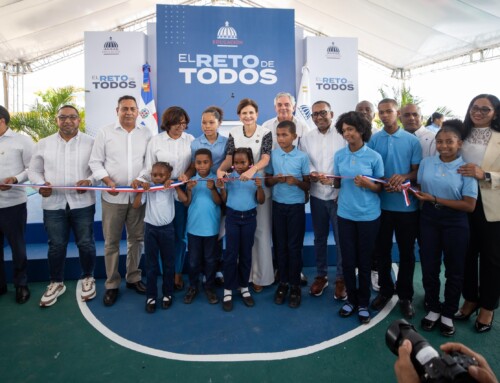 Raquel Peña impulsa educación y deporte con nuevas obras en Monte Plata dentro de una agenda nacional de desarrollo