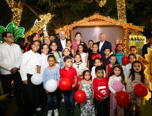 Raquel Peña activa las luces para el regreso de “Villa Navidad” a Santiago