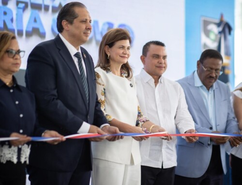 Raquel Peña encabeza entrega de obras de infraestructura en salud, deporte y seguridad en el Gran Santo Domingo