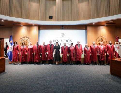 Raquel Peña encabeza rendición de cuentas del Tribunal Constitucional