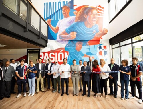 Raquel Peña encabeza entrega del renovado Centro de Alto Rendimiento de la Federación Dominicana de Fútbol