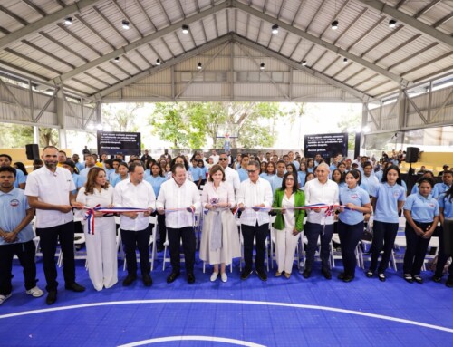 Raquel Peña entrega nuevas infraestructuras deportivas en San José de Ocoa